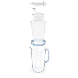 Brita Glass+ filter jug with 2 MaxtraPro PP cartridges (blue; 2.5 l) Κουζίνα Σπίτι & Κουζίνα