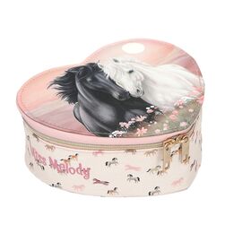 Miss Melody - Jewellery Box BLOSSOM PONY - Rosé - Small / Home and Kitchen Uncategorized (Home & Kitchen) Home & Kitchen