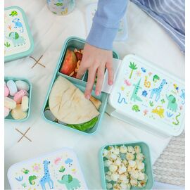A little lovely company - Bento lunch box - Jungle - 22 x 7 x 14.5 cm / Home and Kitchen Uncategorized (Home & Kitchen) Home & Kitchen