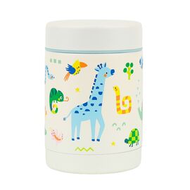 A little lovely company - Insulated food jar - Stainless steel Jungle - 8 x 12 x 8 cm / Home and Kitchen Uncategorized (Home & Kitchen) Home & Kitchen