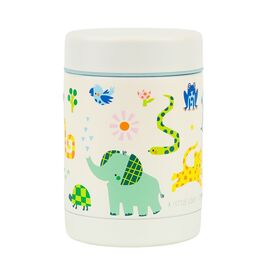 A little lovely company - Insulated food jar - Stainless steel Jungle - 8 x 12 x 8 cm / Home and Kitchen Uncategorized (Home & Kitchen) Home & Kitchen