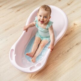 Reer - MyHappyBath Baby Bath Mat - Blue - 42 x 25 cm / Home and Kitchen Uncategorized (Home & Kitchen) Home & Kitchen