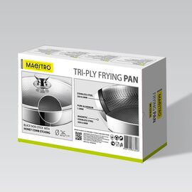 Frying pan with lid MAESTRO MR-1216 26 cm (MR-1216-26) Κουζίνα Σπίτι & Κουζίνα
