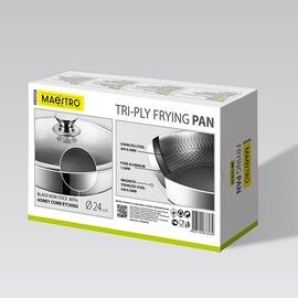 Frying pan with lid MAESTRO MR-1216 24 cm (MR-1216-24) Κουζίνα Σπίτι & Κουζίνα
