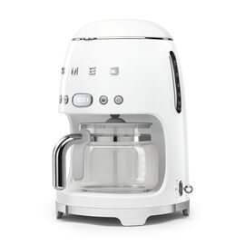Smeg 50's Style Drip Filter Coffee Machine DCF02WHEU White Coffee Machines Appliances