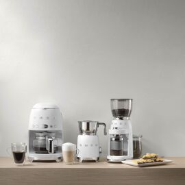 Smeg 50's Style Drip Filter Coffee Machine DCF02WHEU White Coffee Machines Appliances