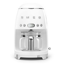 Smeg 50's Style Drip Filter Coffee Machine DCF02WHEU White Coffee Machines Appliances