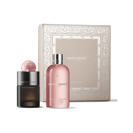 Molton Brown -Gift Set Delicious Rhubarb & Rose Fragrance Set - EdP 100 ml + Bath & Shower Gel 300 ml / Beauty Uncategorized (Beauty)