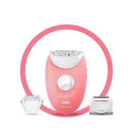 BRAUN Silk-épil 3 SE3-277 Epilator, White and Pink Συσκευές Περιποίησης Περιποίηση Προσώπου