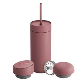 Fellow Carter Move Mug 3-in-1 Travel mug with 3 lids 473 ml Powder Pink Κουζίνα Σπίτι & Κουζίνα