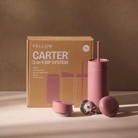 Fellow Carter Move Mug 3-in-1 Travel mug with 3 lids 473 ml Powder Pink Κουζίνα Σπίτι & Κουζίνα