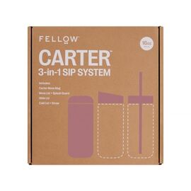 Fellow Carter Move Mug 3-in-1 Travel mug with 3 lids 473 ml Powder Pink Κουζίνα Σπίτι & Κουζίνα