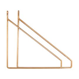 House Doctor - Apart Brackets - Set of 2 - Brass / Home and Kitchen