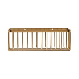 House Doctor - Bath Basket - 28x11 cm - Brass / Home and Kitchen
