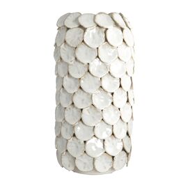 House Doctor - Dot Vase - H30 cm - White / Home and Kitchen