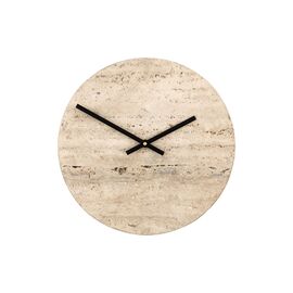 House Doctor - Loko Clock - Ø25 cm - Beige / Home and Kitchen