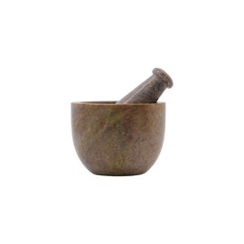 House Doctor - Mortar with Pestle - Brown / Home and Kitchen