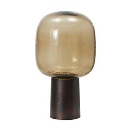House Doctor - Table lamp, HDNote - Browned brass finish - h: 52 cm, dia: 28 cm / Home and Kitchen