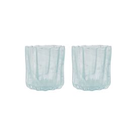 House Doctor - Tealight Holder HDCurl - Blue - Light Blue / Home and Kitchen
