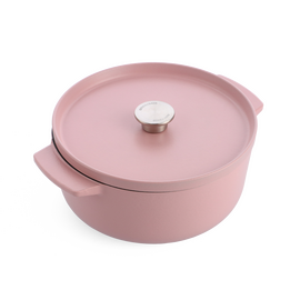 KitchenAid - Cast Iron Casserole - Dried Rose - 26 cm / Home and Kitchen