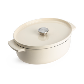 KitchenAid - KA-Oval Casserole - Almond Cream - 30 cm/5.6L / Home and Kitchen