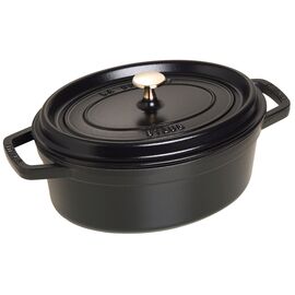 Staub - Cocotte Oval - Black - 27 cm / Home and Kitchen