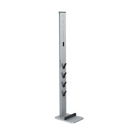 XAVAX - Stand Organizer Vacuum Cleaner - Black/Silver / Home and Kitchen