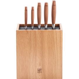 Zwilling - VIER STERNE Wood Knife Block Set - Brown / Home and Kitchen