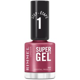 Rimmel London - Super Gel Nail Polish - 032 Cocktail Passion - 12ml / Beauty