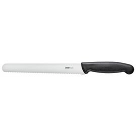 KOHE serrated knife, 211 mm, black