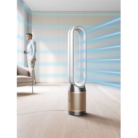 Dyson Purifier Cool PC2 De-NOx 61.5 dB 40 W Gold, White