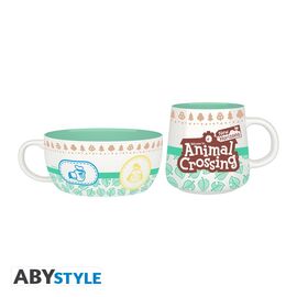 Animal Crossing - Breakfast Mug And Bowl Set / Home and Kitchen