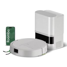 iRobot Roomba 115 Combo Robot Vacuum + Auto Empty Dock White