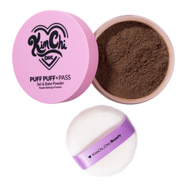 KimChi Chic Beauty - Puff Puff Pass Loose Setting Powder - Chocolate - 24g /