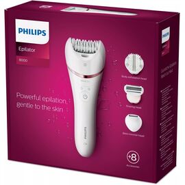 Philips 8000 series Epilator Series 8000 BRE735/00 Wet and Dry epilator