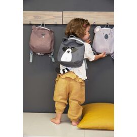 Lässig - Tiny Backpack About Friends - Racoon - Grey /
