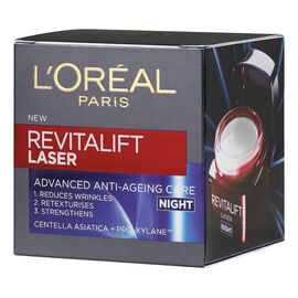 L'Oréal - Revitalift Laser Advanced Anti-Ageing Care Night Cream 50 ml / Beauty Face Face Care