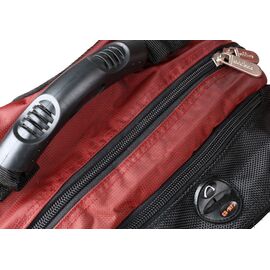 Addison 311015 notebook case 39.6 cm (15.6") Backpack Black, Burgundy Σακίδια Πλάτης Βαλίτσες & Τσάντες
