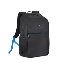Rivacase Regent 8069 notebook case 43.9 cm (17.3") Backpack Black, Cyan Σακίδια Πλάτης Βαλίτσες & Τσάντες
