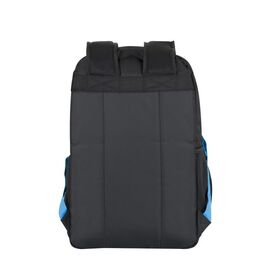 Rivacase Regent 8069 notebook case 43.9 cm (17.3") Backpack Black, Cyan Σακίδια Πλάτης Βαλίτσες & Τσάντες