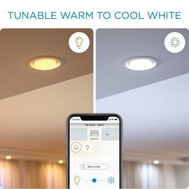 WiZ -  ST64 Clear bulb E27 Tunable white - Smart Home / Home and Kitchen Lightning Home & Kitchen