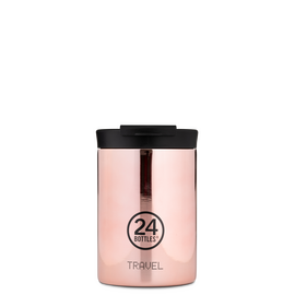 24 Bottles - Travel Tumbler 0,35 L - Rose Gold (24B613) / Home and Kitchen Kitchen Home & Kitchen