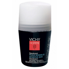 Vichy - Homme Deo Roll On Sensitive Skin 48h 50 ml / Beauty Γυναικεία Αποσμητικά Μπάνιο & Σώμα