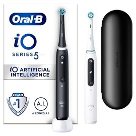Oral-B - iO5 Duo Black  and White - Electric Toothbrush (414834) / Health and Personal Care Υγιεινή Στόματος Προσωπική Φροντίδα
