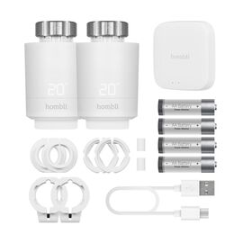 Hombli - Smart Radiator Thermostat Startkit (2+BT Bridge) / Home and Kitchen Κουζίνα Σπίτι & Κουζίνα
