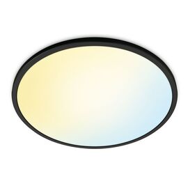 WiZ - Superslim Smart Ceiling Light  - Black 22W / Home and Kitchen Lightning Home & Kitchen