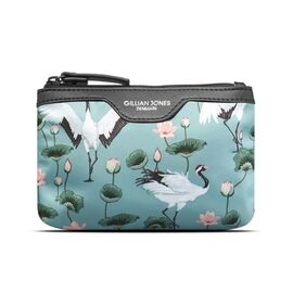 Gillian Jones - Makeup purse in Crane Dance Print / Beauty Tools & Accessories Makeup