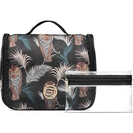 Gillian Jones - Spa Hang Up Organizer - Palm Print / Beauty Tools & Accessories Makeup