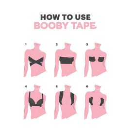 Booby Tape - White / Beauty Wellness Personal Care