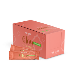 Wellexir - Glow Beauty Drink Peach Ice Tea BOX 50 Pcs / Health and Personal Care Βιταμίνες & Μεταλλικά Στοιχεία Προσωπική Φροντίδα